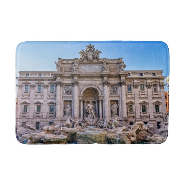 Tapis De Bain Fontaine de TREVI, Roma, Italie (Devant)