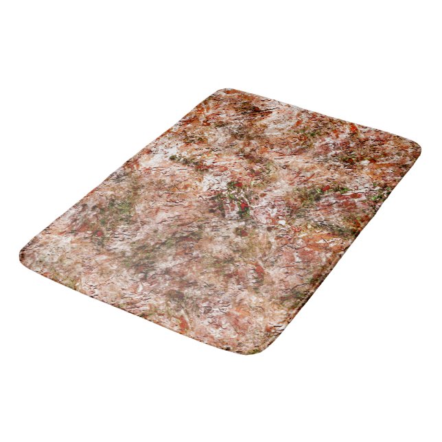 Tapis De Bain Forêt d'Acer sous terre de coton ou de roche (Angle)