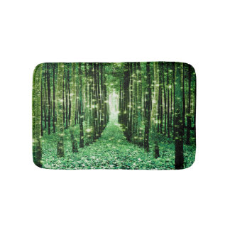 Tapis de bain Forêt Verte Magique Mystère