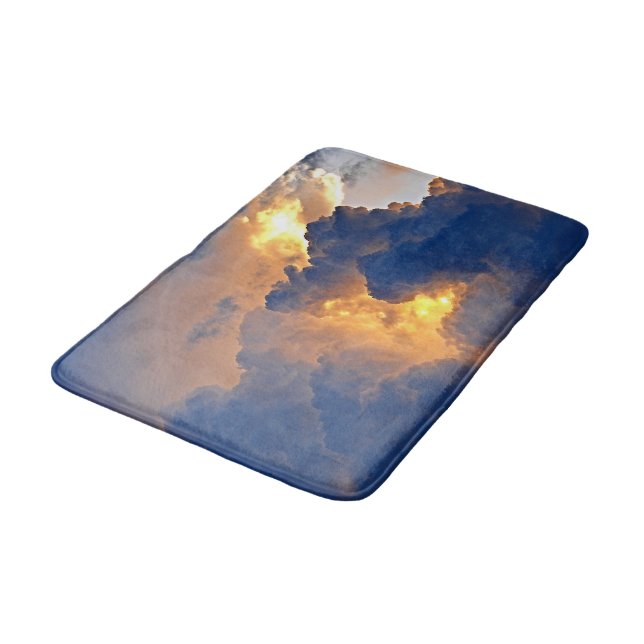 Tapis De Bain Formation de nuages dramatiques (Angle)