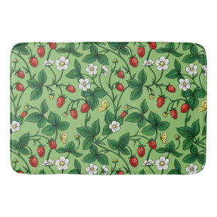 Tapis De Bain Fraises sauvages rouge/jaune/vert/