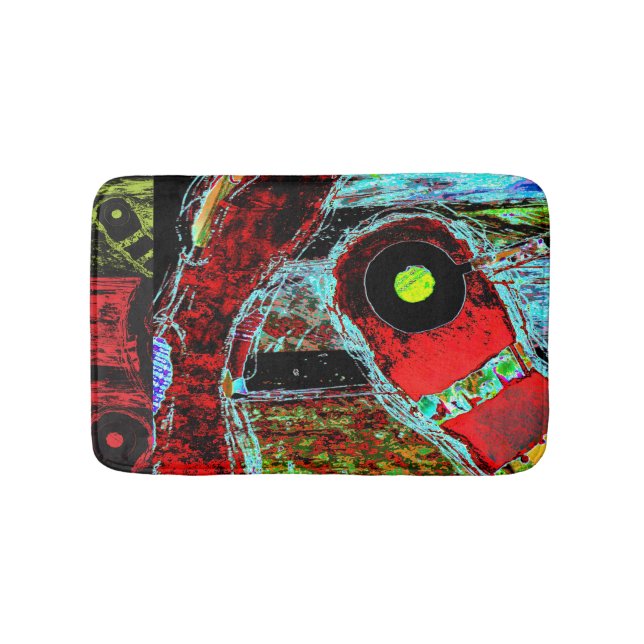 Tapis De Bain Frequency Serpent – Abstract Energy Compact Mirror (Devant)