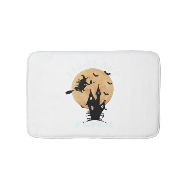Tapis De Bain Fréquente Sorcière de Circulaire Halloween T-shirt (Devant)