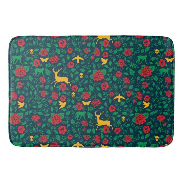 Tapis De Bain Frida Kahlo| Symboles de vie (Devant)