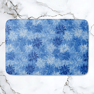 Tapis De Bain Frost bleu moderne