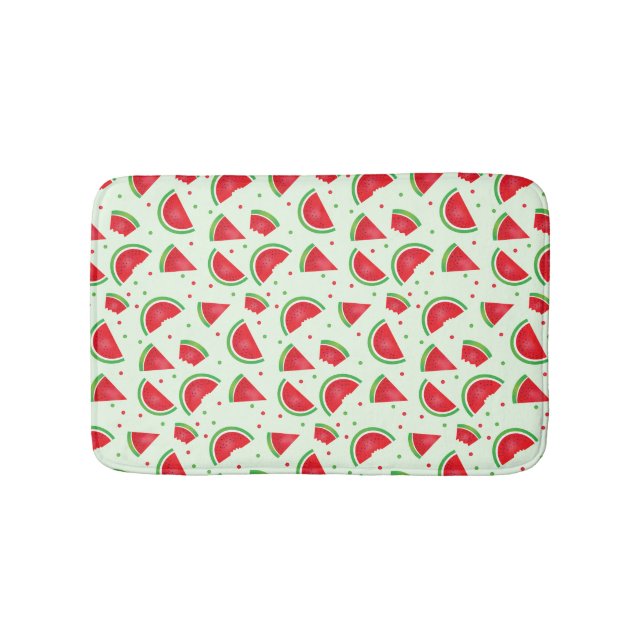Tapis De Bain Fruit Motif pastèque Melon été (Devant)