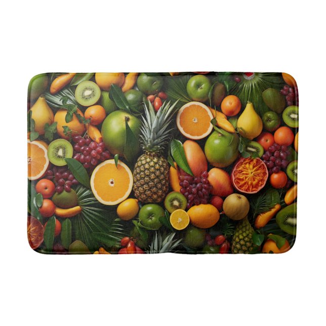 Tapis De Bain Fruits tropicaux (Devant)