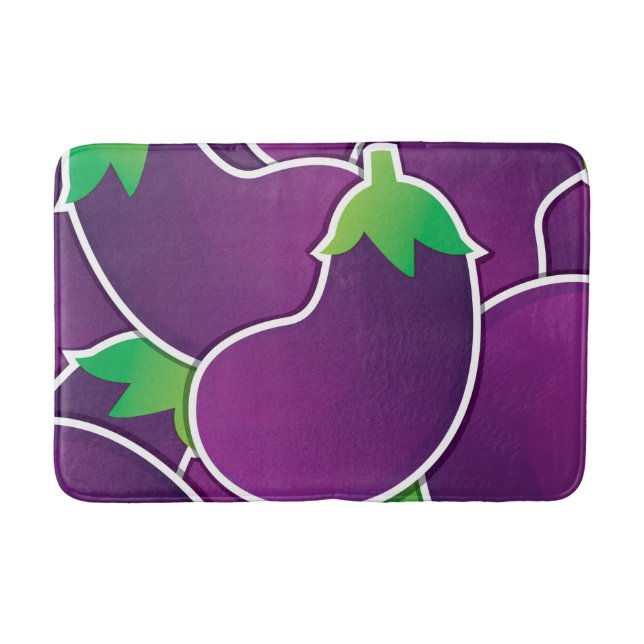 Tapis De Bain Funky eggplant (Devant)