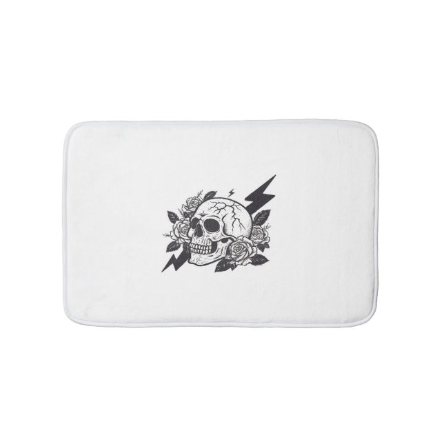 Tapis De Bain Funny Skull Lover (Devant)
