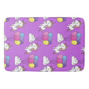 Tapis De Bain Funny Unicorn Motif Magic Horse