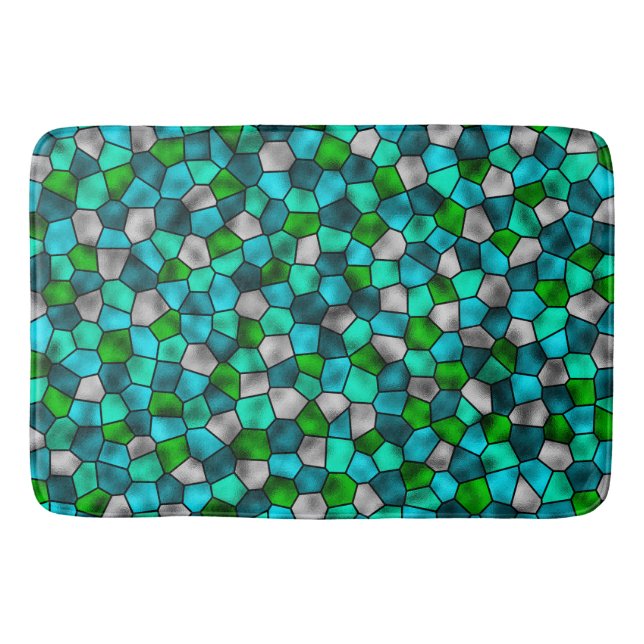 Tapis De Bain Galets de l'océan  (Devant)