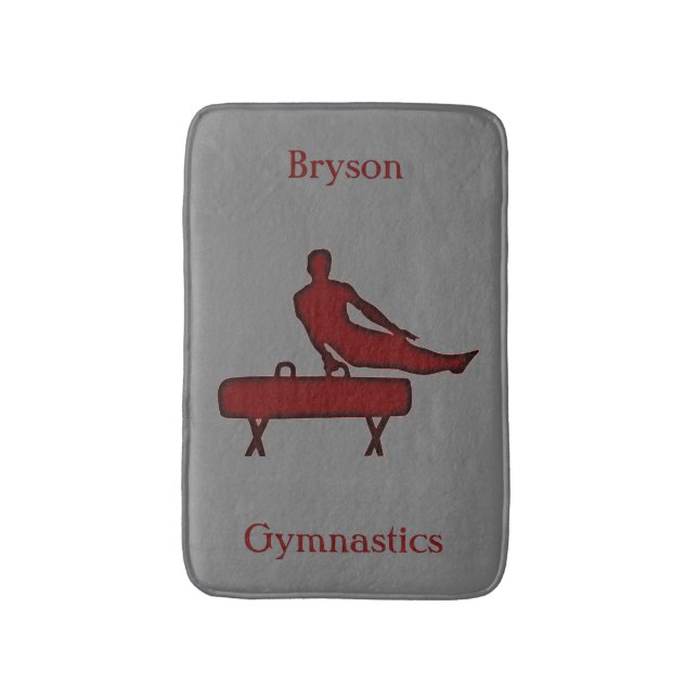 Tapis De Bain Garçons Gymnastique / Gymnastique masculine Mat de (Devant (Vertical))