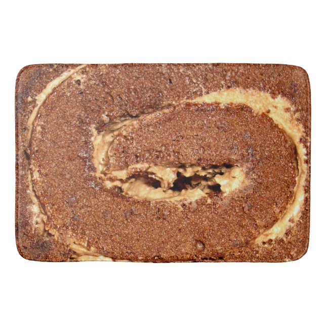 Tapis De Bain Gâteau à la crème de café, (Devant)