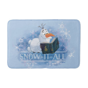 Tapis De Bain Gelée 2 : Olaf  La neige en tous genres