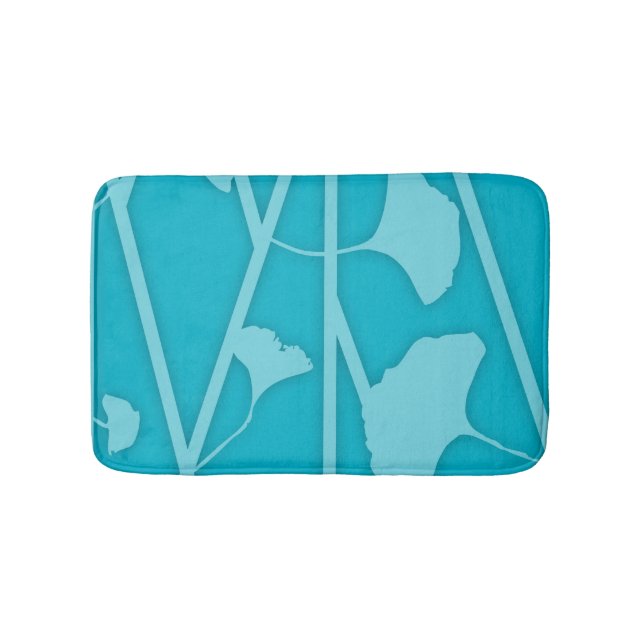 Tapis De Bain Ginkgo Feuilles Choisissez votre couche de bain de (Devant)