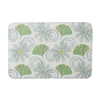 Tapis De Bain Ginkgo moderne du milieu du siècle