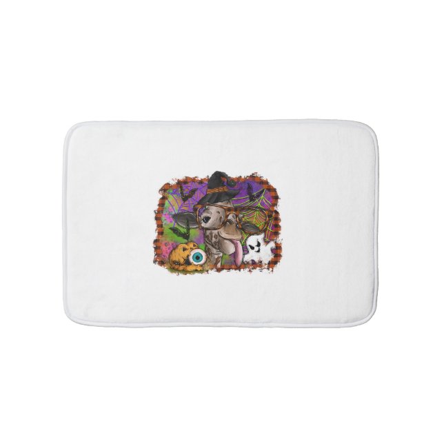 Tapis De Bain Giraffe d'Halloween (Devant)