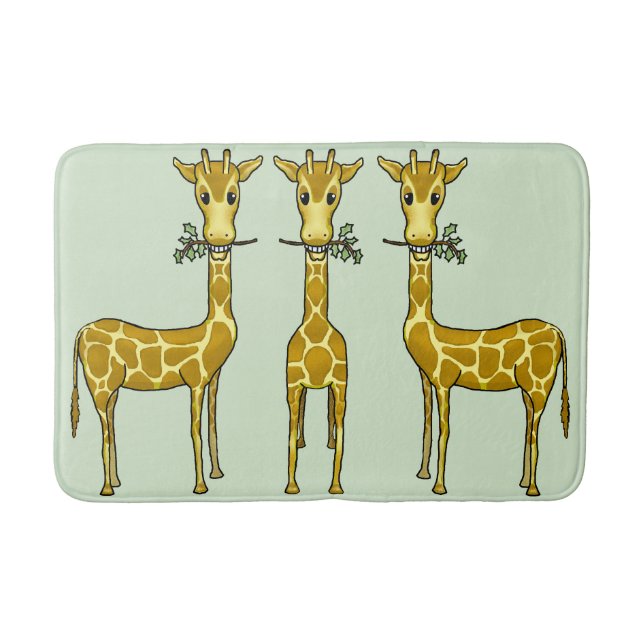 Tapis De Bain Giraffes Mat Bain Moyen (Devant)