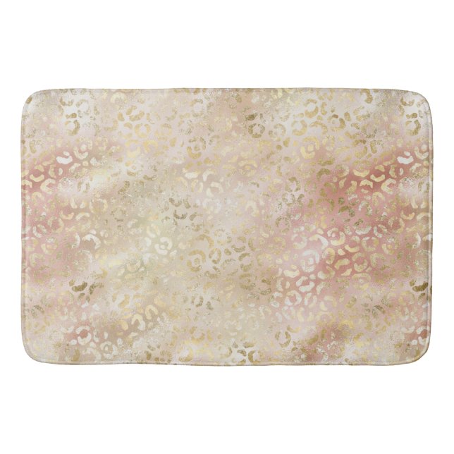 Tapis De Bain Glam Gold Rose (Devant)