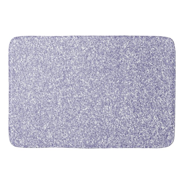 Tapis De Bain Glam Lavender Lilac Purple Parties scintillant     (Devant)