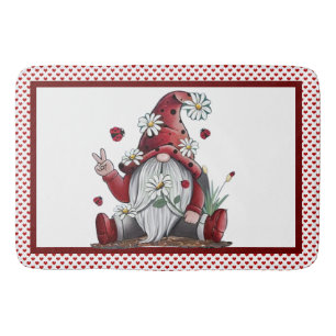 Tapis de bain Gnomes de la paix et de l'amour