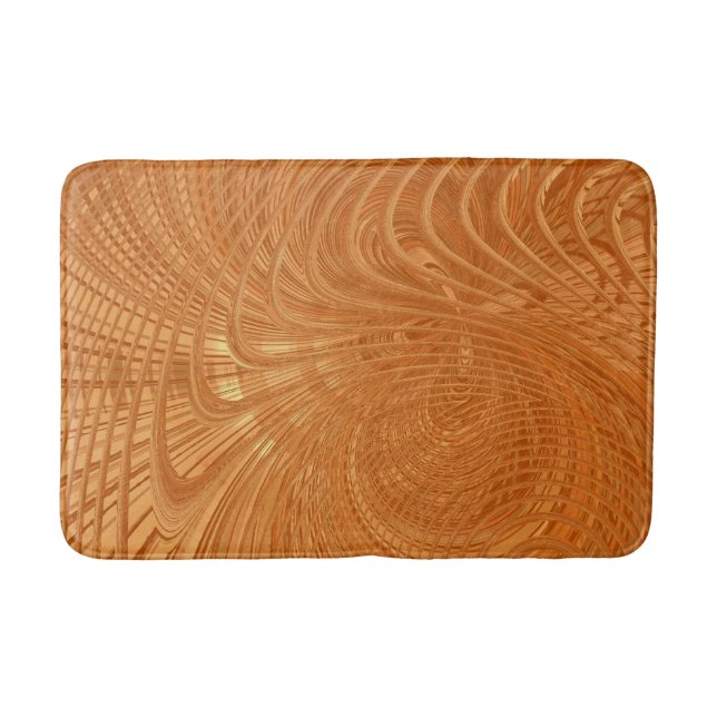 Tapis De Bain Golden Art Waves Bath Mat (Devant)
