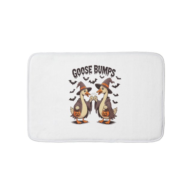 Tapis De Bain Goose Bumps Halloween Witch Automne (Devant)
