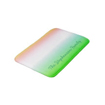 Gradient vert minty à blanc avec script vert