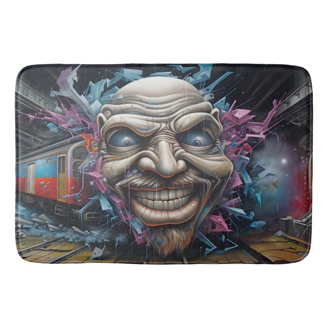 Tapis De Bain Graffiti Bath Mat (Devant)