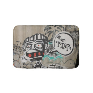 Tapis De Bain Graffiti hors de l'ordre