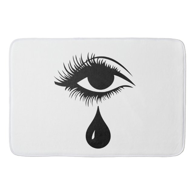 Tapis De Bain Graffiti Pleurant (Devant)