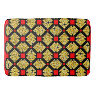 Tapis De Bain Grand Mat Bain Coloré - Design moderne et non-Slip