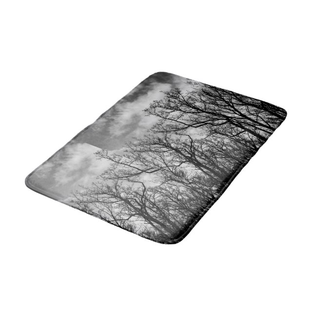 Tapis De Bain Grande vague d'arbres (Angle)