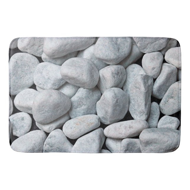 Tapis De Bain Grandes pierres blanches (Devant)