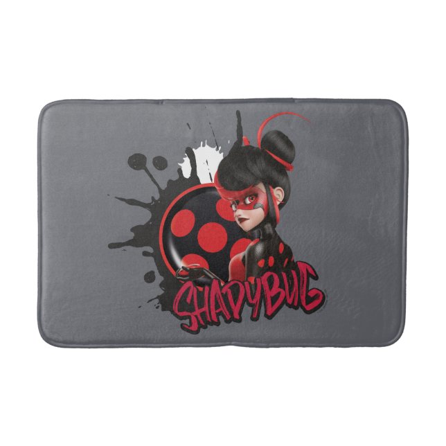 Tapis De Bain Graphique de caractères de Shadybug à revers Mirac (Devant)