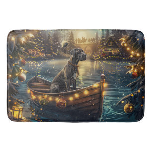 Tapis De Bain Great Dane Christmas Festive Voyage