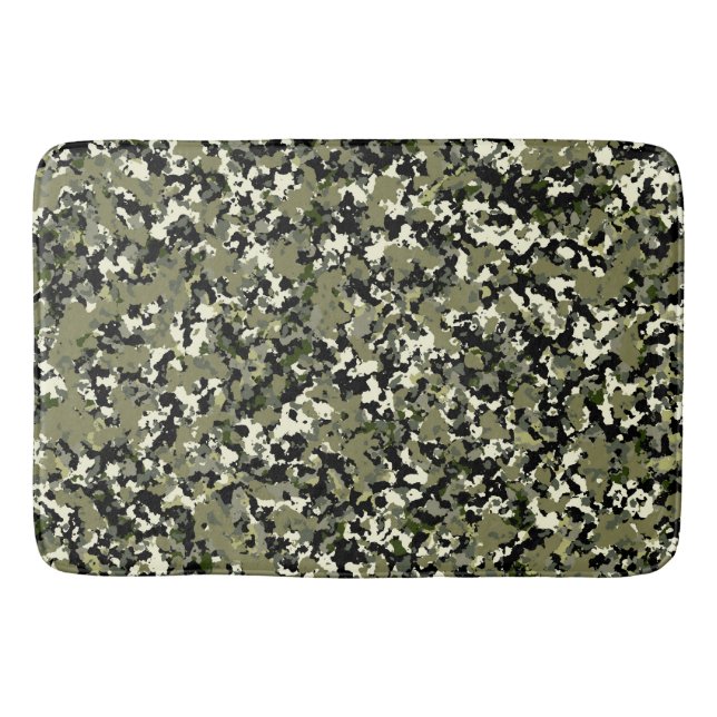 Tapis De Bain Green Black Cream (Devant)