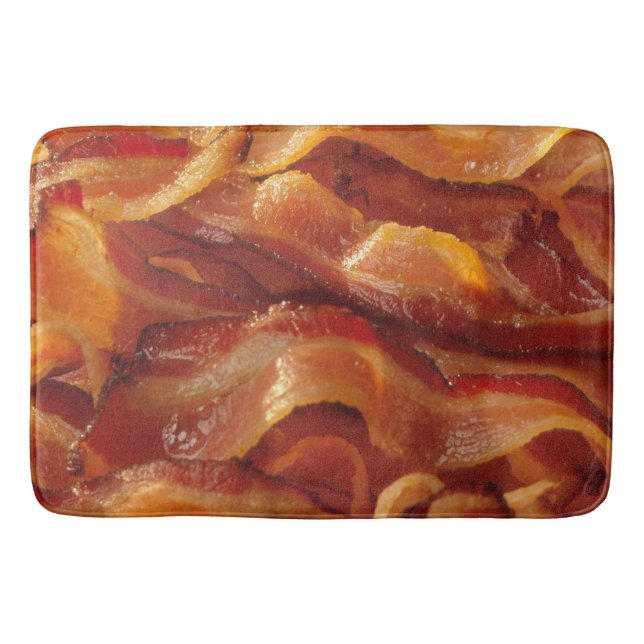 Tapis De Bain Grésillement des bandes de lard (Devant)