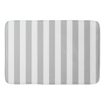 Tapis De Bain Gris Et Blancs