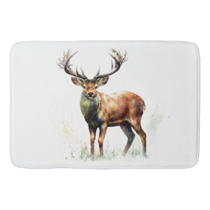 Tapis De Bain Gros Cerf Raté