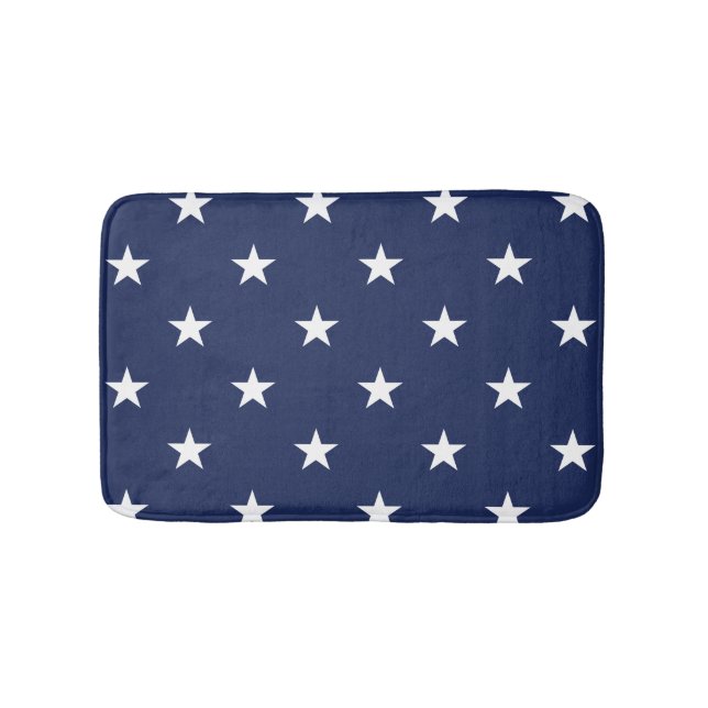 Tapis De Bain Gros Stars Marine Mat de bain (Devant)