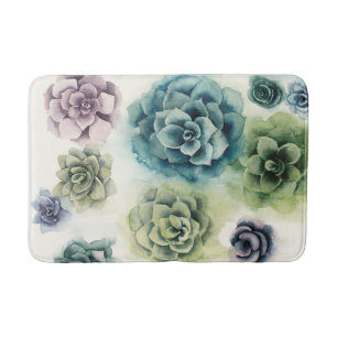 Tapis De Bain Groupe de succulents