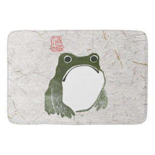 Tapis De Bain Grumpy Grenouille japonaise crapaud 19ème siècle