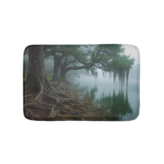 Tapis De Bain Guadalupe River Bath Mat - Serene Nature Bathroom  (Devant)