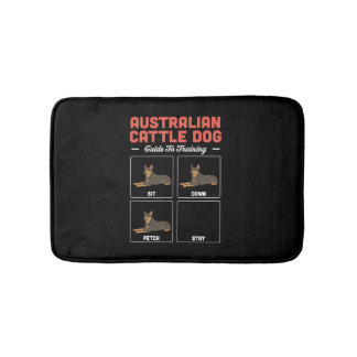 Tapis De Bain Guide D'Entraînement Du Chien De Bataille Australi