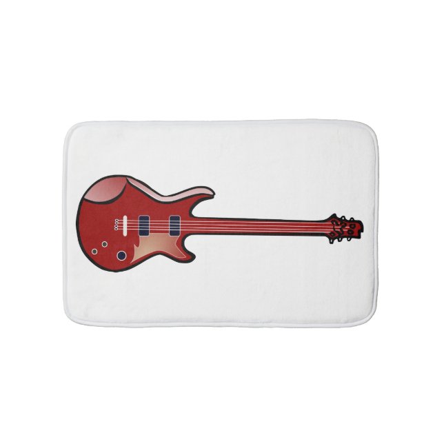 Tapis De Bain Guitare basse (Devant)