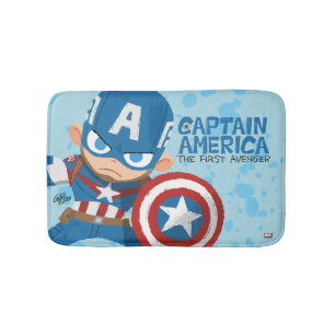 Tapis De Bain Guri Hiru Captain America