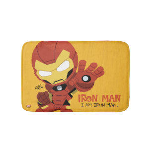 Tapis De Bain Guri Hiru Iron Man