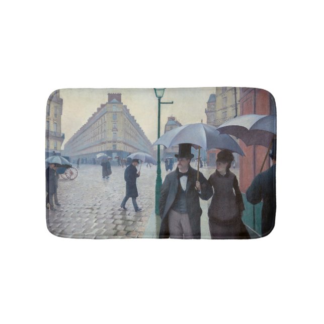 Tapis De Bain Gustave Caillebotte - Paris Street ; Rainy Day (Devant)