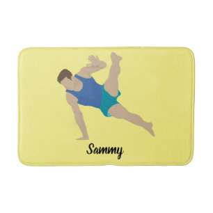 Tapis De Bain Gymnaste masculin
